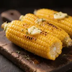 Gegrillter Maiskolben