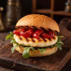 Halloumi-Burger